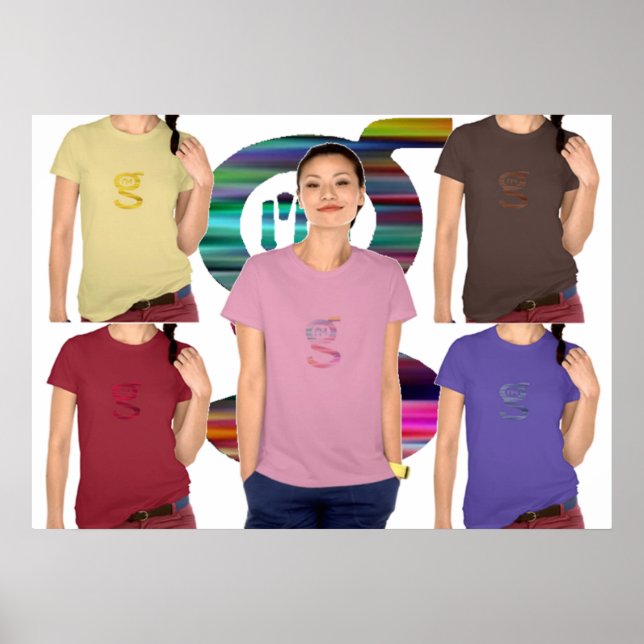 Ich bin G Logo-Shirts Poster (Vorne)