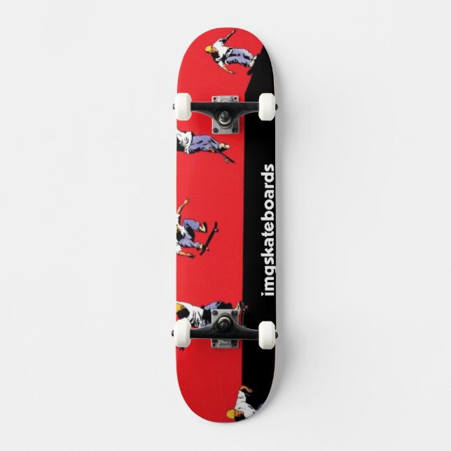 Ich bin G-Skateboard Skateboard (Vorderseite)