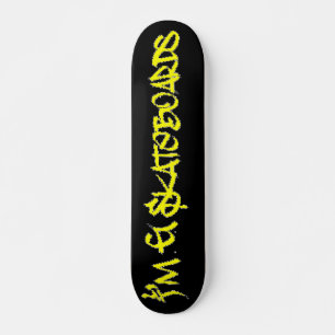 Ich bin G Skateboards (Stylin BRK Schriftart) - sc