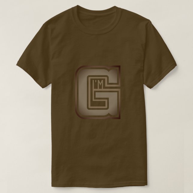 Ich bin G T - Shirt (Design vorne)