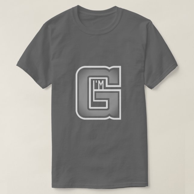 Ich bin G T - Shirt (Design vorne)