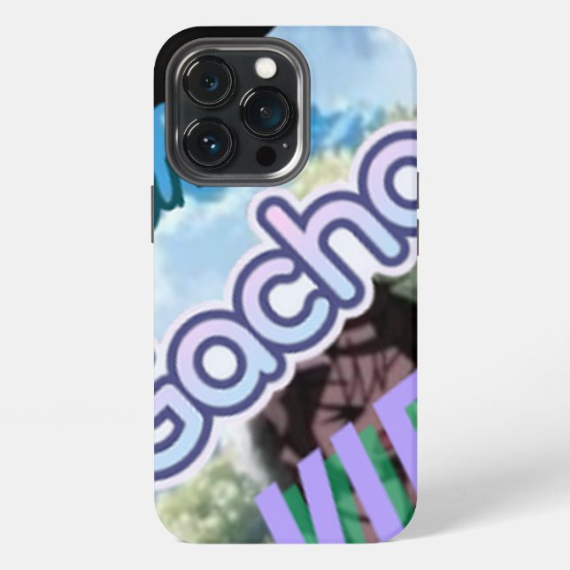 Ich bin Gacha-Kind !!!!!!!!!!!!!!!!!! iPhone Hülle (Hinten)