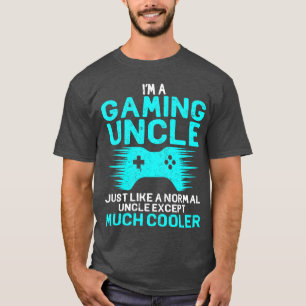 Ich bin Gaming-Onkel Lustiger Videospiel-Geek Nerd T-Shirt