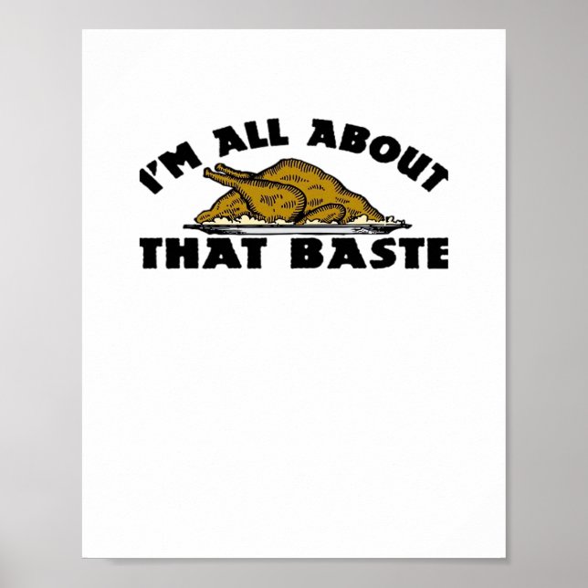 Ich bin ganz über diesen Baste! Klassisch Poster (Vorne)