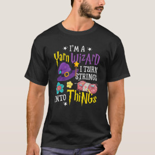 Ich bin Garnassistent Ich verwandle Streicher in D T-Shirt