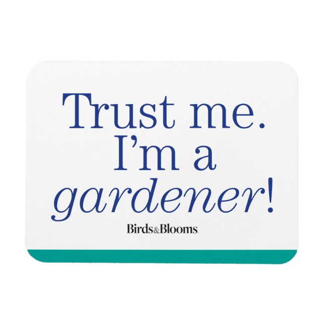 Ich bin Gärtner Magnet (Horizontal)