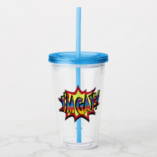 Ich bin Gay Burst Acryltrinkbecher