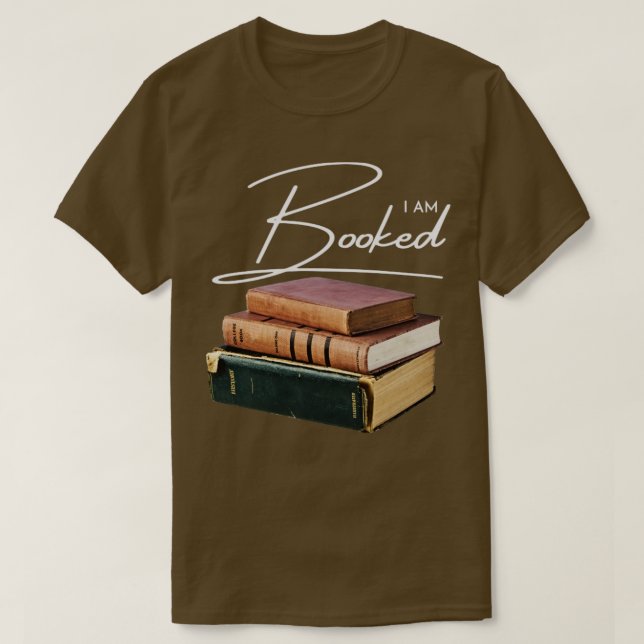 Ich bin gebucht 1 T-Shirt (Design vorne)