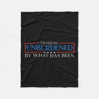 Ich bin Gefühl ohne die Last dessen, was Trump Vic Fleecedecke