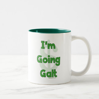 Ich bin gehendes Galt Zweifarbige Tasse