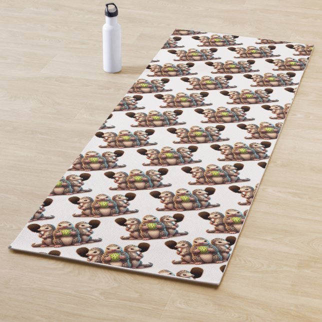 Ich bin gekitzelt, dass dieser Kitzel Lieben zum P Yogamatte (Beispiel)