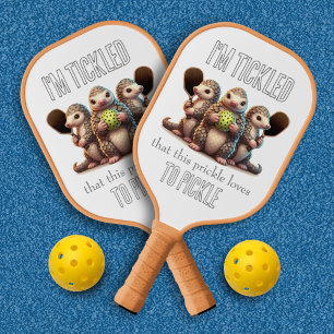 Ich bin gekitzelt, dass dieser Prickle Lieben zu p Pickleball Schläger