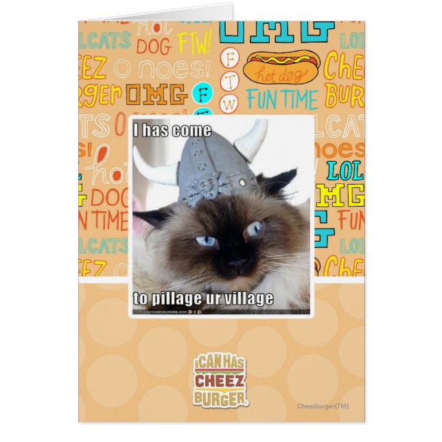 Ich bin gekommen, um unser Dorf zu plündern (Vorne)