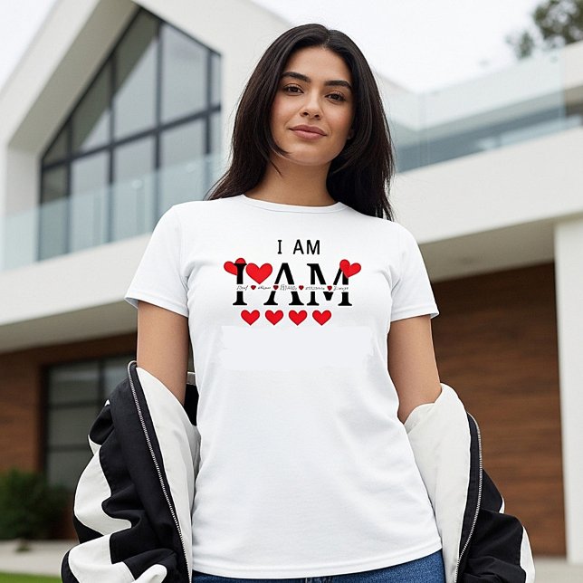 Ich bin geliebt, gewählt, würdig, viktorianisch, g T-Shirt (Von Creator hochgeladen)