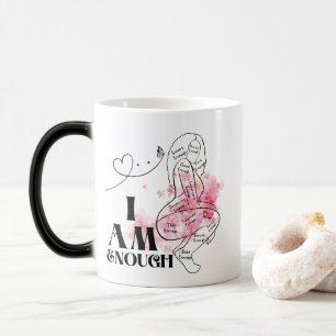 Ich bin genug Positivität Morphing Magic Tasse