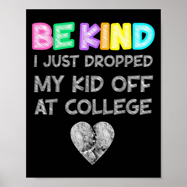 Ich bin gerade bei der Uni abgestürzt und bin kin Poster (Vorne)