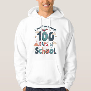Ich bin gerade durch 100 Tage der Schule Kawaii ge Hoodie