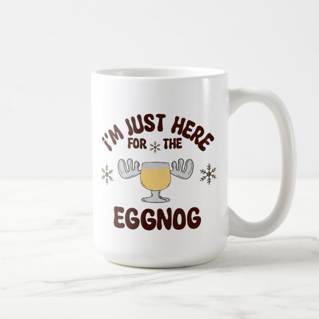 Ich bin gerade für die Eggnog-Tasse hier Kaffeetasse (Rechts)
