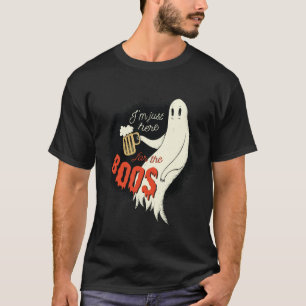 Ich bin gerade hier für das BOOS FUNNY Halloween G T-Shirt