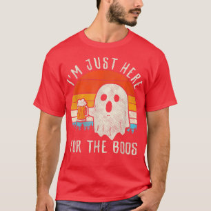 Ich bin gerade hier für das Boos Shirt Funny Gift 