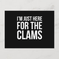 Ich bin gerade hier für das Clams Funny Clam Bake