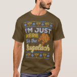 Ich bin gerade hier für das Rugelach Funny Hanukka T-Shirt<br><div class="desc">I’m Just Here for the Rugelach Funny Hanukkah Food Jewish T-Shirt .</div>