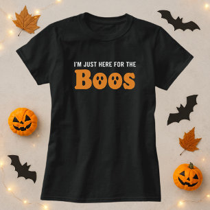 Ich bin gerade hier für den BOOS Fun Halloween Gho T-Shirt