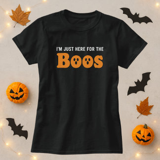 Ich bin gerade hier für den BOOS Fun Halloween Gho T-Shirt