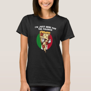 Ich bin gerade hier für den Italienischen Spaß Pol T-Shirt