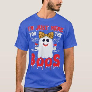 Ich bin gerade hier für die Boos Beer Funny Ghost T-Shirt