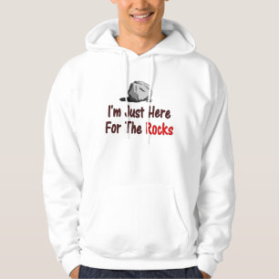 Ich bin gerade hier für die Felsen Hoodie
