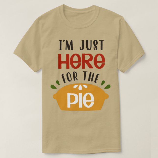Ich bin gerade hier für die Kuchen2 T-Shirt (Design vorne)