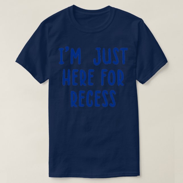 Ich bin gerade hier für Reception 2 T-Shirt (Design vorne)