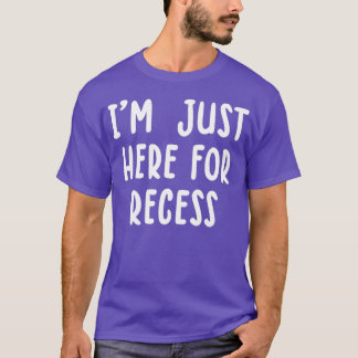 Ich bin gerade hier für Reception T-Shirt