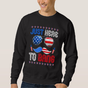 Ich bin gerade hier, um die Sonnenbrille der US-Fl Sweatshirt