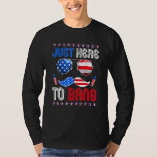 Ich bin gerade hier, um die Sonnenbrille der US-Fl T-Shirt