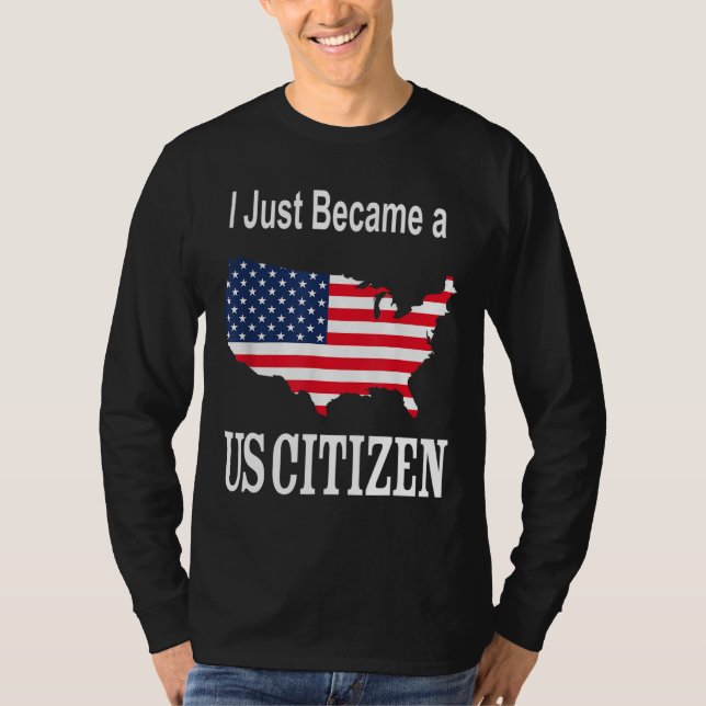 Ich bin gerade US-Bürger geworden - New American T-Shirt (Vorderseite)