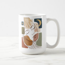 ICH BIN GESCHAFFEN - Nach Design Kaffeetasse