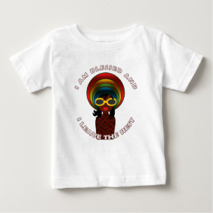 Ich bin gesegnet baby t-shirt