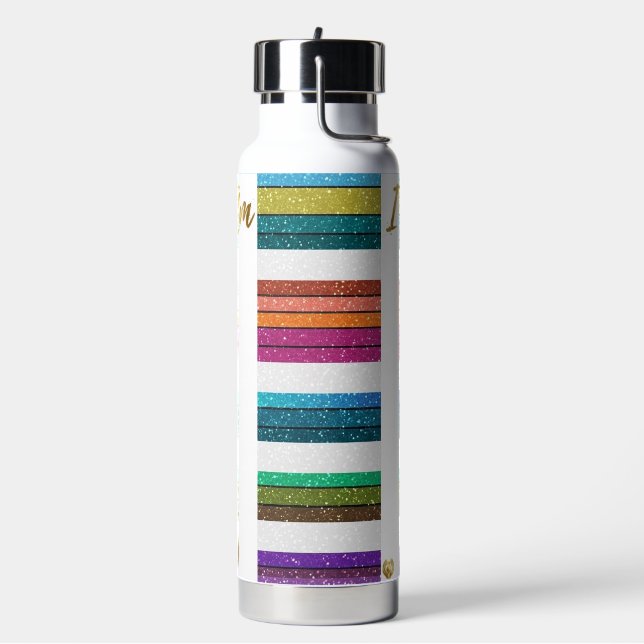 ICH BIN GESSEGNET TRINKFLASCHE (Links)
