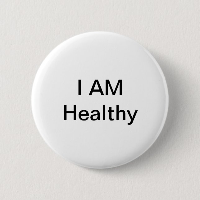 Ich bin gesund button (Vorderseite)