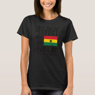 Ich bin Ghanaische Flagge Ghana Heritage Ghanaian T-Shirt
