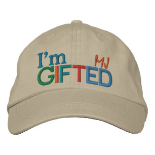Ich bin GIFTIERT Bestickte Kappe