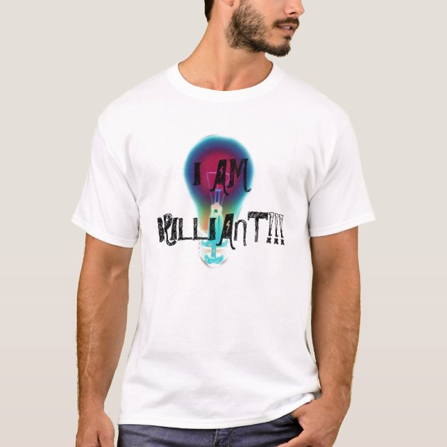 ICH BIN!! GLÄNZEND! T-Shirt (Vorderseite)