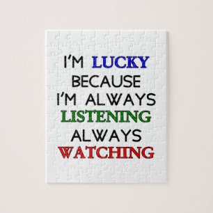 Ich bin glücklich puzzle