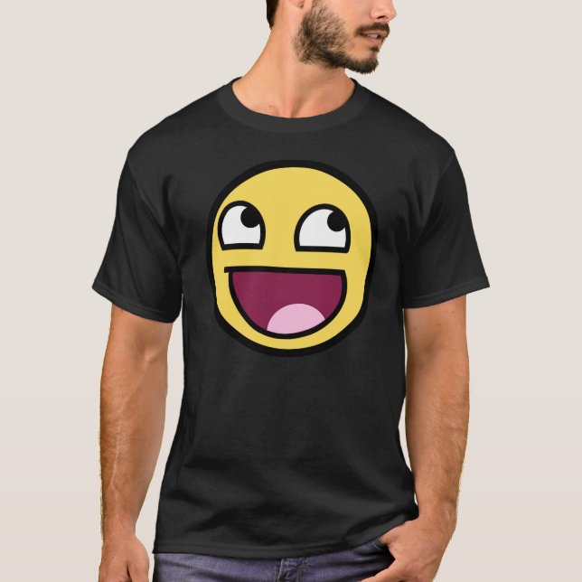 ich bin glückliches PLZ T-Shirt (Vorderseite)