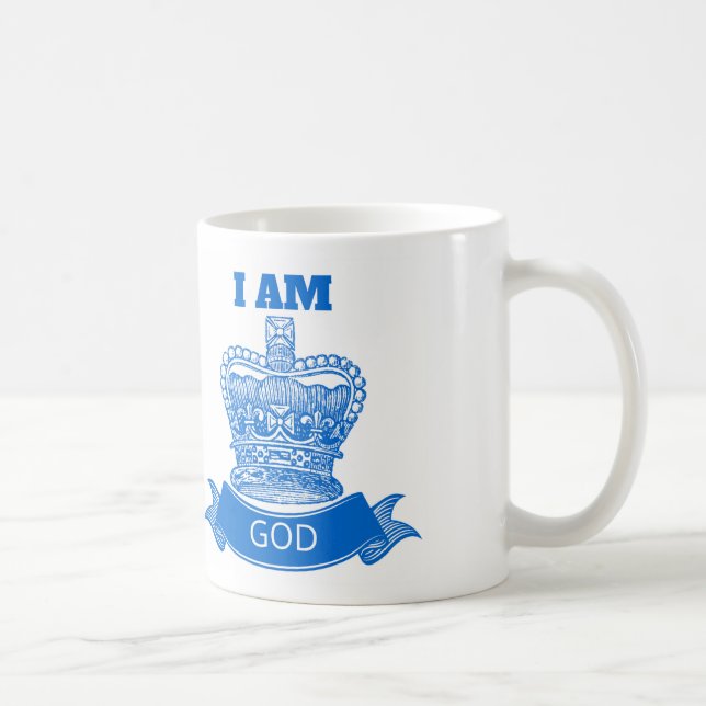 Ich bin Gott Tasse (Rechts)