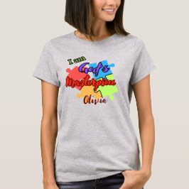 "Ich bin Gottes Meisterwerk" personalisiert T-Shir T-Shirt