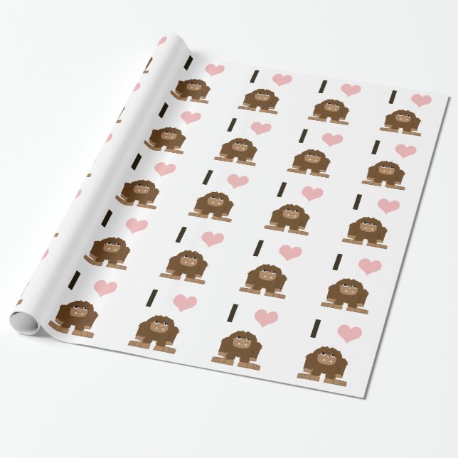 Ich bin groß geschenkpapier (Ungerollt)