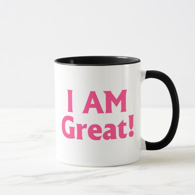 ICH BIN groß! Tasse (Rechts)